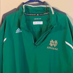 Notre Dame Adidas pullover